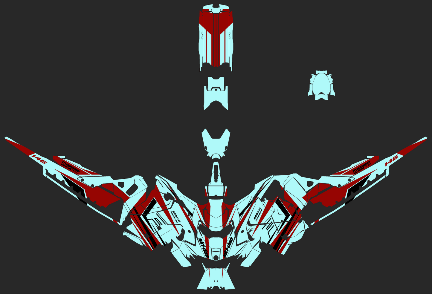 Glacier Strike - Ski-Doo REVGEN5