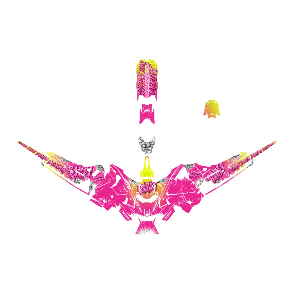 Disco Dunk – Lia Larsson Edition, all decal parts