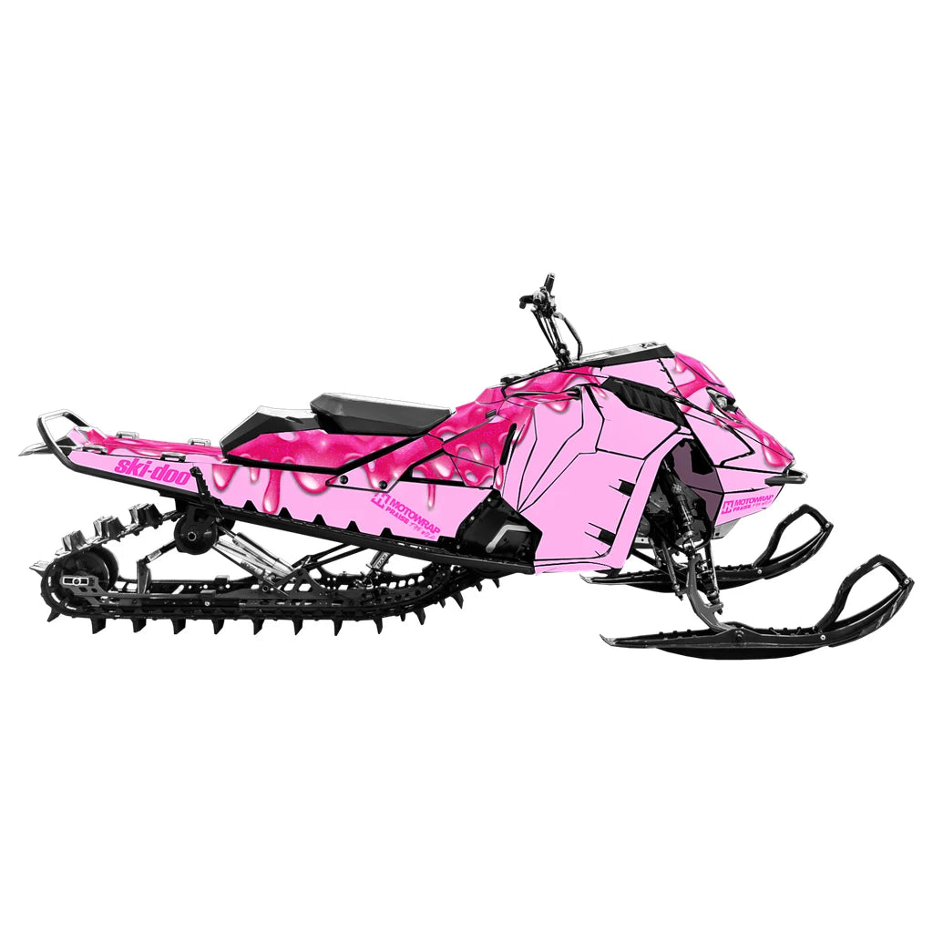 Drip Check – Lia Larsson Edition decal kit on Ski-Doo REV GEN5
