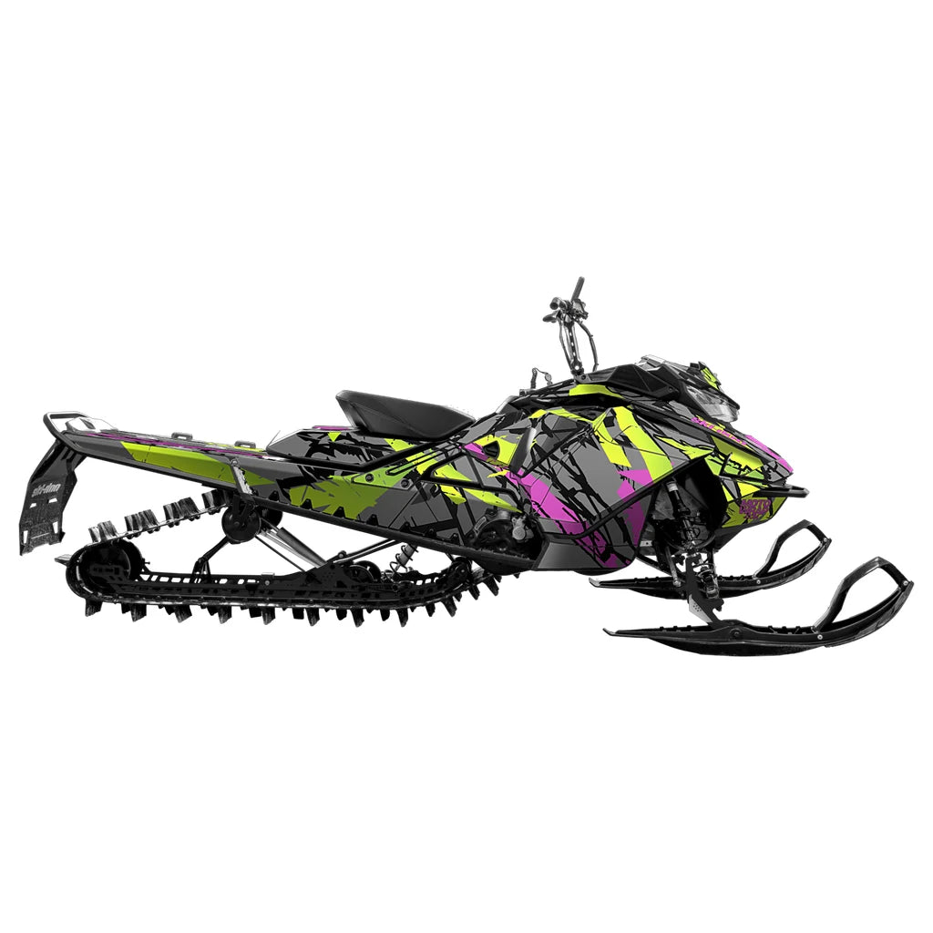 Free To Ride – Lia Larsson Edition decal kit on Ski-Doo REV GEN4